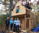 Shaker Road School girls building project